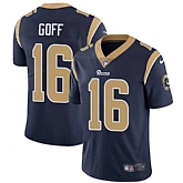 Nike Los Angeles Rams #16 Jared Goff Navy Blue Team Color NFL Vapor Untouchable Limited Jersey,baseball caps,new era cap wholesale,wholesale hats